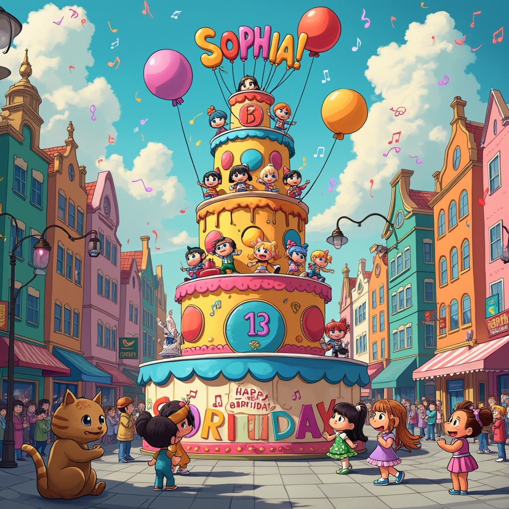 K pop , Music, and 13 Birthday Card
