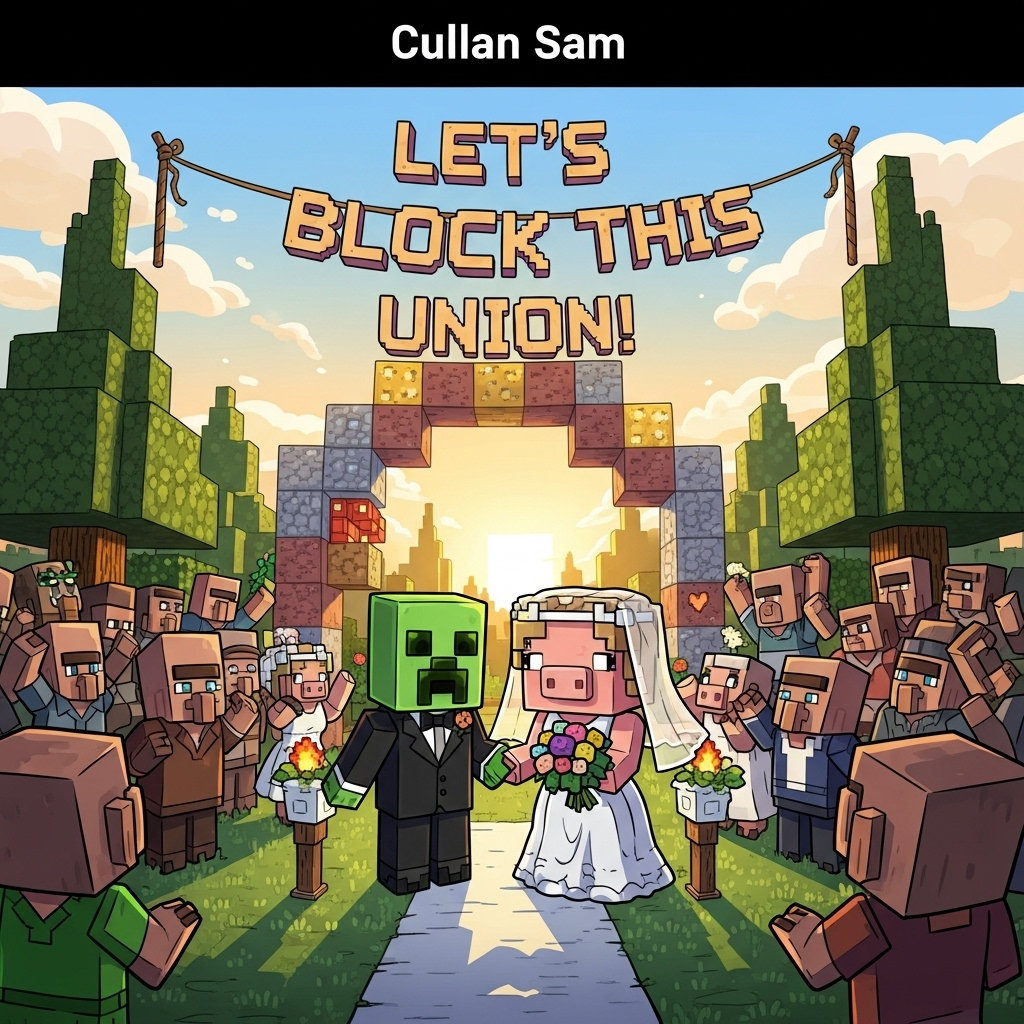 Minecraft , and Wedding Card