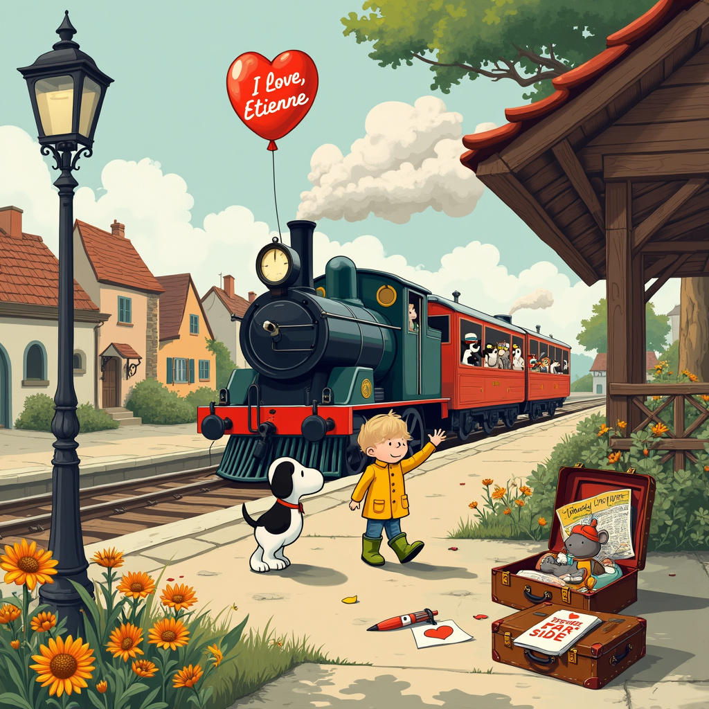 I Love You Farewell Card